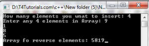Program in C++, C to display the reverse of a number with flowchart ... image.