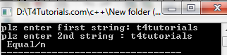 Program to Compare Two Strings in C, C++ (C Plus Plus, CPP) with ...