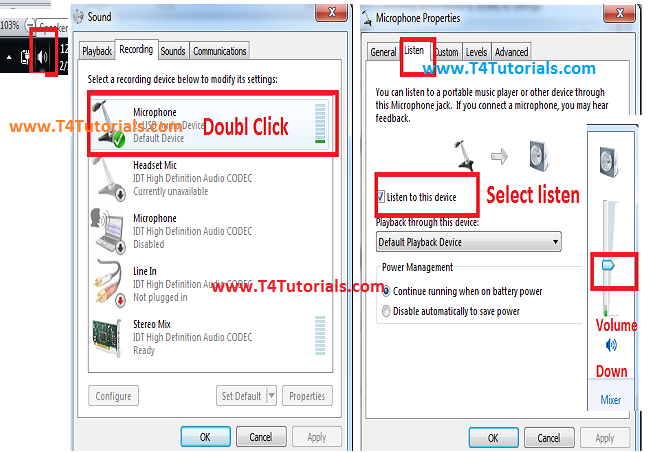 reduce the noise from video before recording