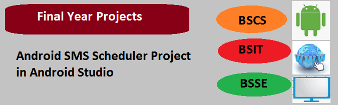 Android SMS Scheduler Project in Android Studio