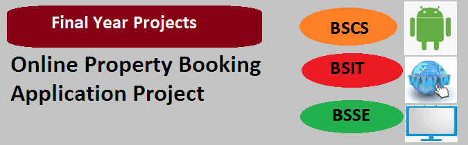 Online Property Booking Application Project