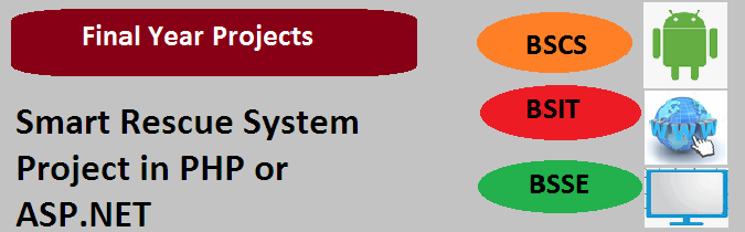 Smart Rescue System Project in PHP or ASP.NET