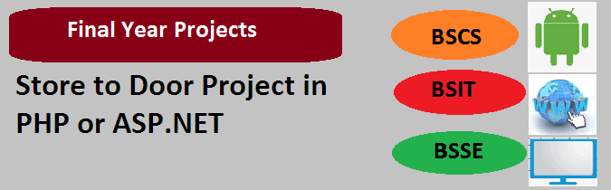 Store to Door Project in PHP or ASP.NET