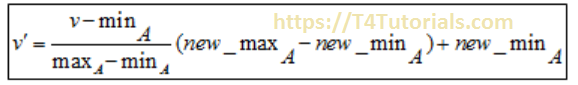 Min Max Normalization Equation Pythone Matlab