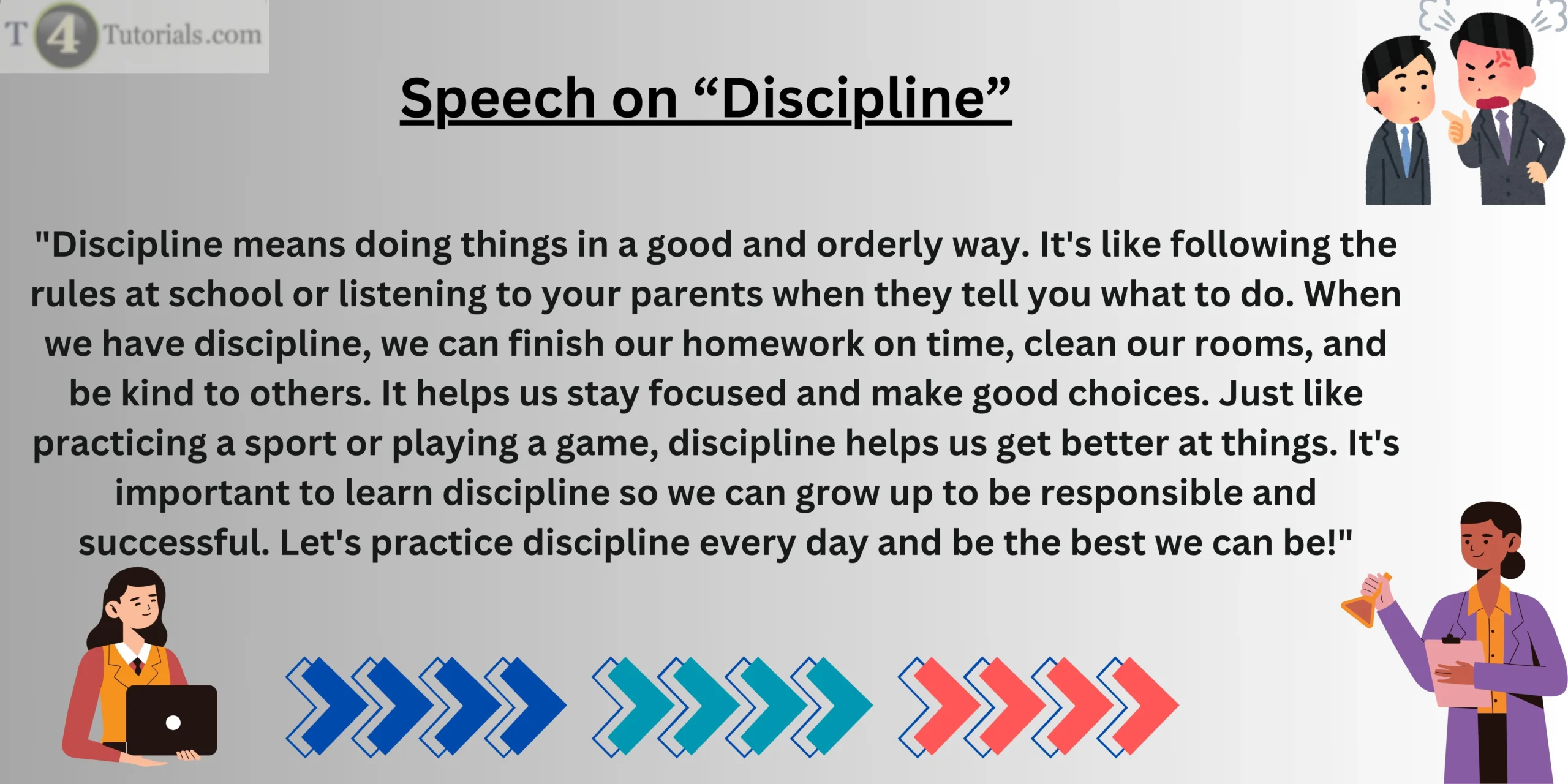 Speech on Discipline