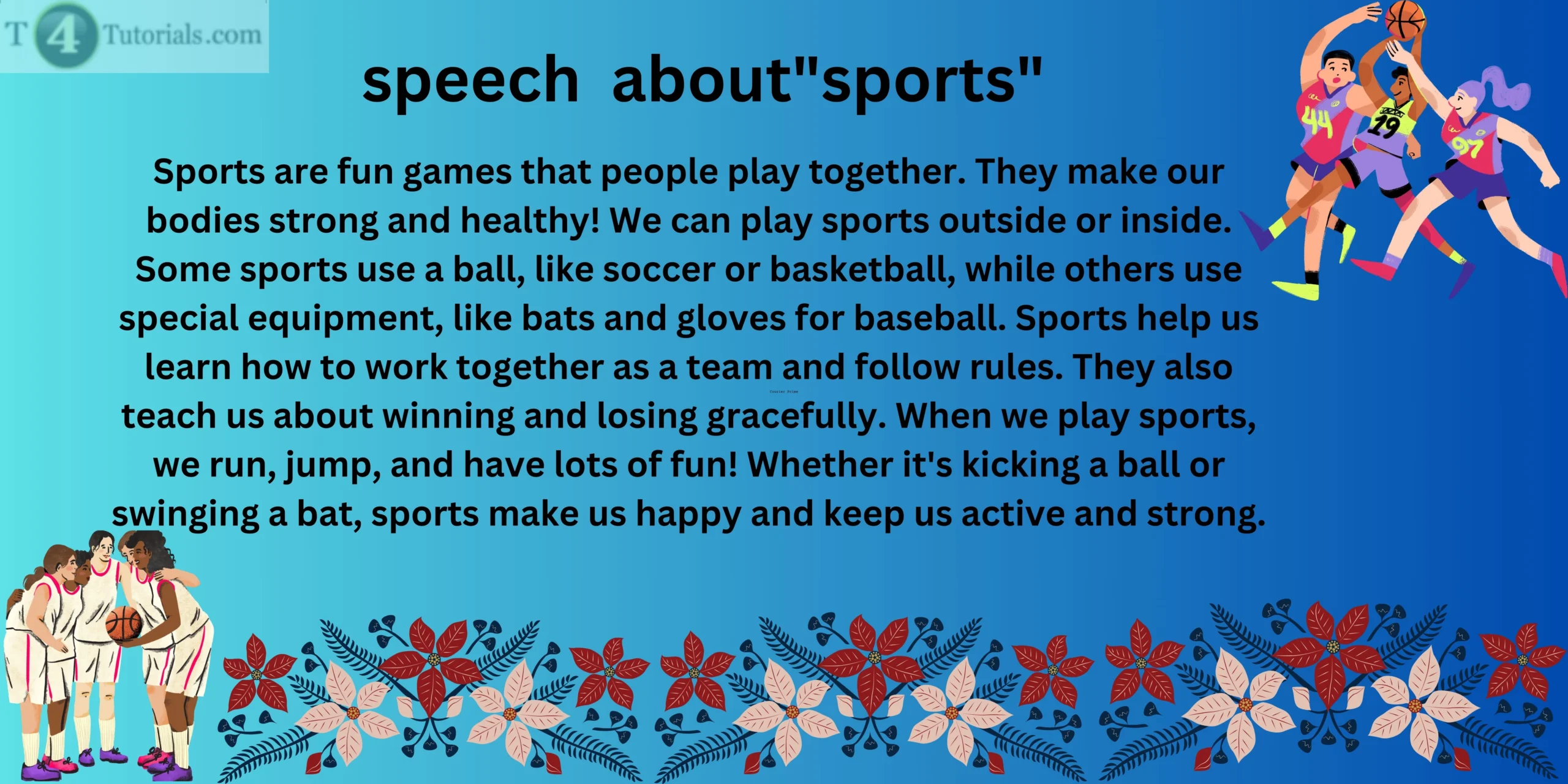 Speech on sports