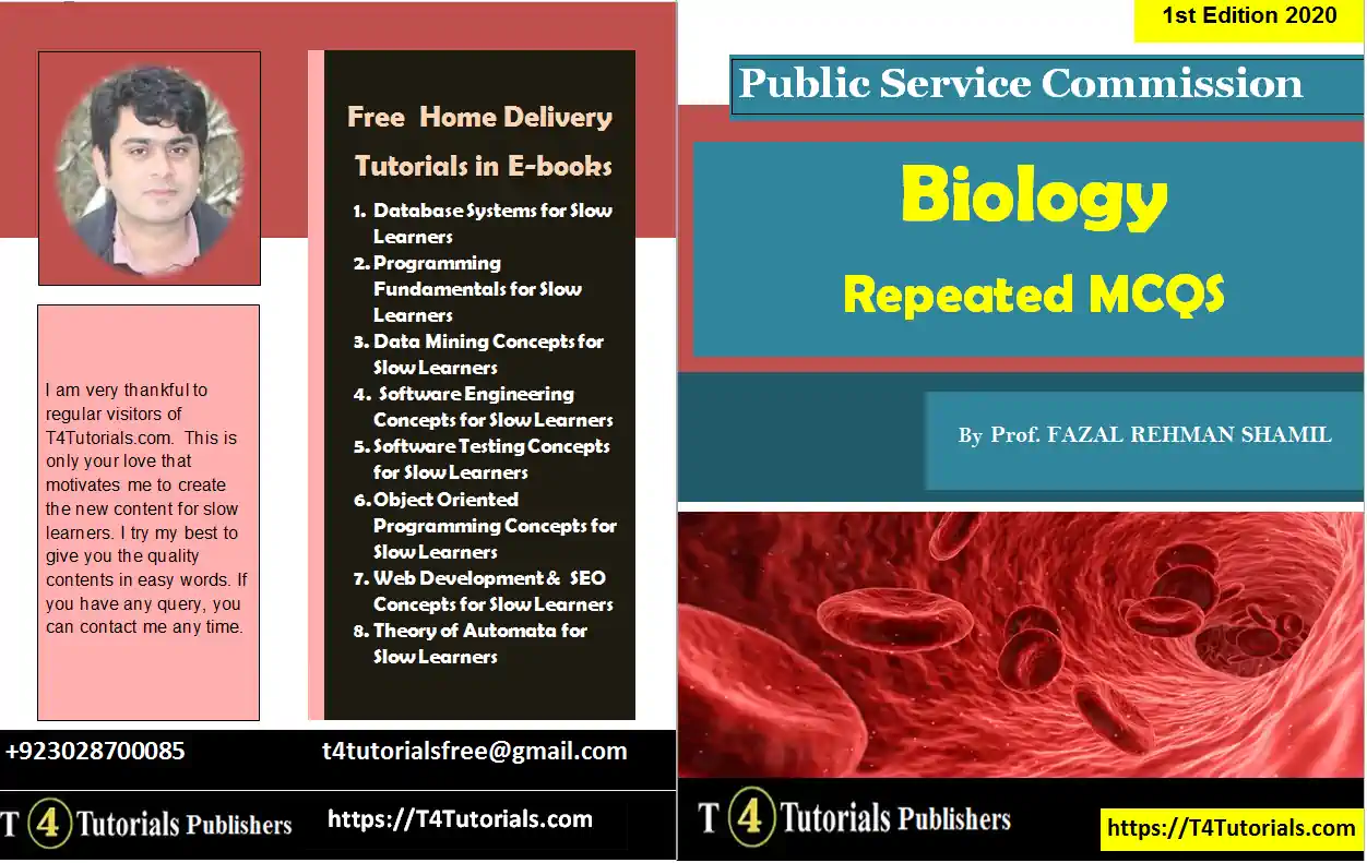 Biology Repeated MCQs by Pro.Fazal Rehman Shamil
