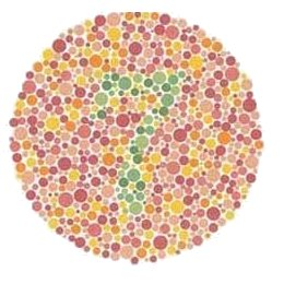 color blindness test for 7